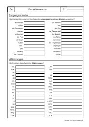 Umgangssprache Abkürzungen - Allgemeinbildung.ch