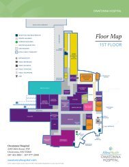 Floor Map - Allina Health