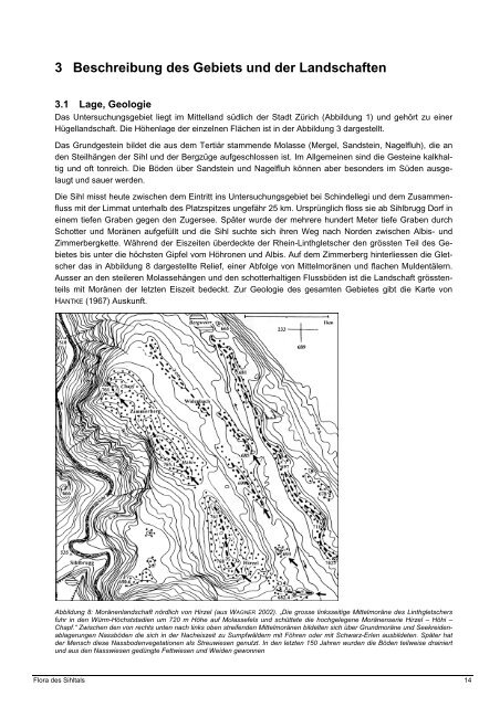 Flora des Sihltals - Amt für Landschaft und Natur - Kanton Zürich