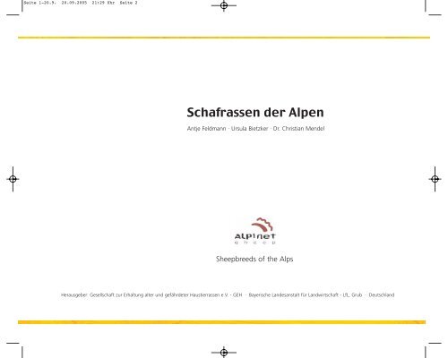 Schafrassen in den Alpen - Alpine-space.org