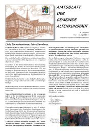 Amtsblatt April 2013 - Altenkunstadt