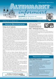 Amtsblatt Nr. 18 / 2013 - Altenmarkt a. d. Alz