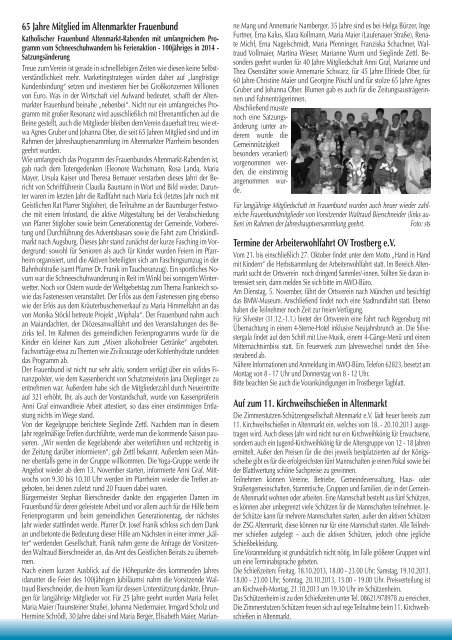 Amtsblatt Nr. 18 / 2013 - Altenmarkt a. d. Alz