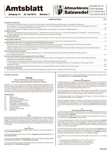 Amtsblatt Nr. 7 vom 24.07.2013 (pdf 3,14 MB) - Altmarkkreis Salzwedel