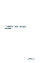 Amadeus Ticket Changer