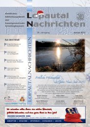 Lopautal Nachrichten 01/2013 - Amelinghausen