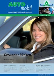 Witzig und wichtig! - AUTOMEISTER