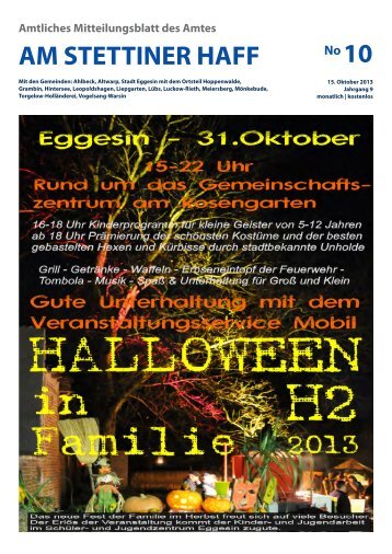 Ausgabe 10/13 - Amt am Stettiner Haff