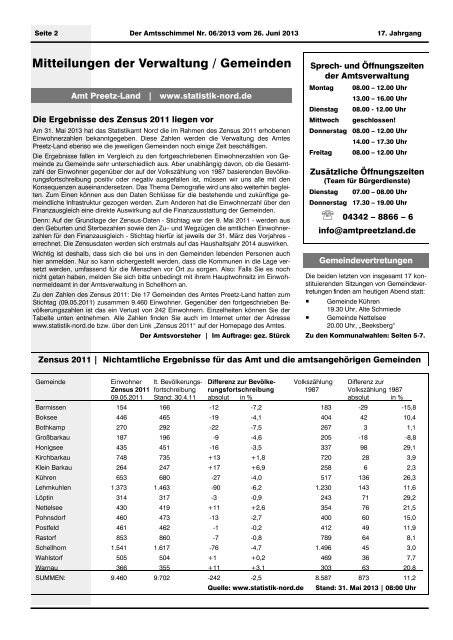 Juni - Amt Preetz Land