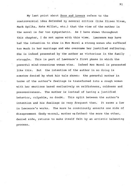 RELATIONS OF DOMINANCE AND EQUALITY IN D. H. LAWRENCE