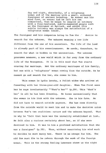 RELATIONS OF DOMINANCE AND EQUALITY IN D. H. LAWRENCE