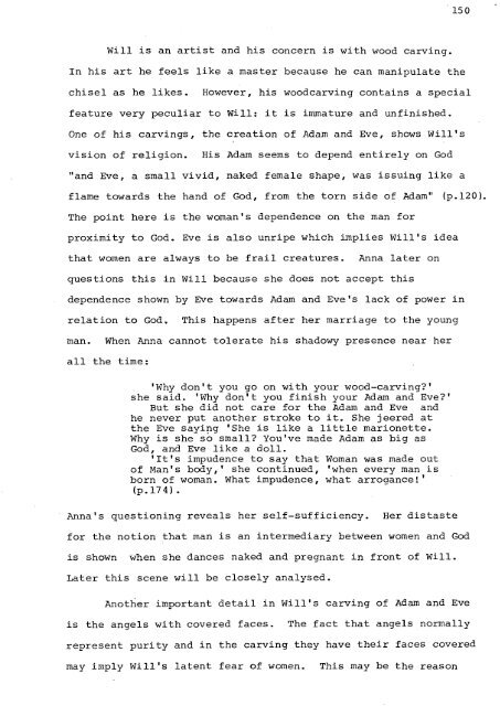 RELATIONS OF DOMINANCE AND EQUALITY IN D. H. LAWRENCE