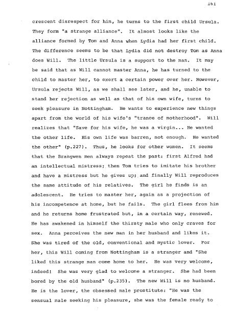 RELATIONS OF DOMINANCE AND EQUALITY IN D. H. LAWRENCE