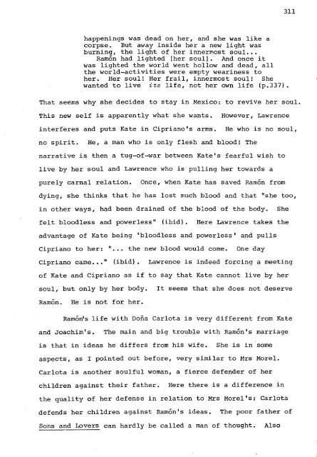 RELATIONS OF DOMINANCE AND EQUALITY IN D. H. LAWRENCE