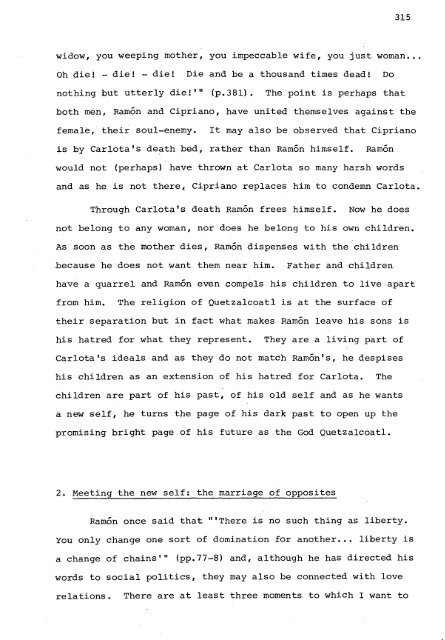 RELATIONS OF DOMINANCE AND EQUALITY IN D. H. LAWRENCE