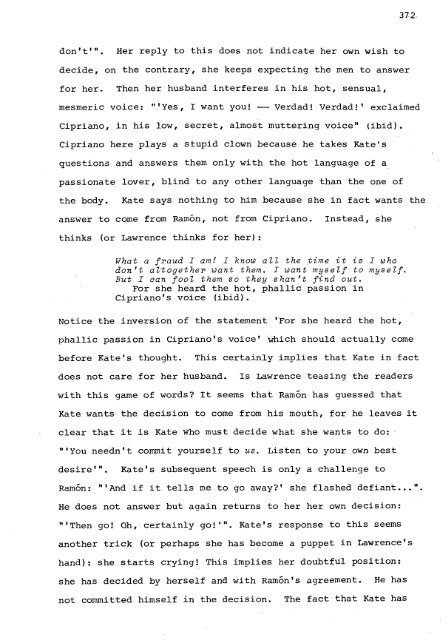 RELATIONS OF DOMINANCE AND EQUALITY IN D. H. LAWRENCE