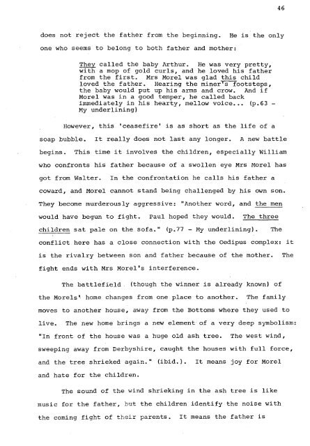 RELATIONS OF DOMINANCE AND EQUALITY IN D. H. LAWRENCE