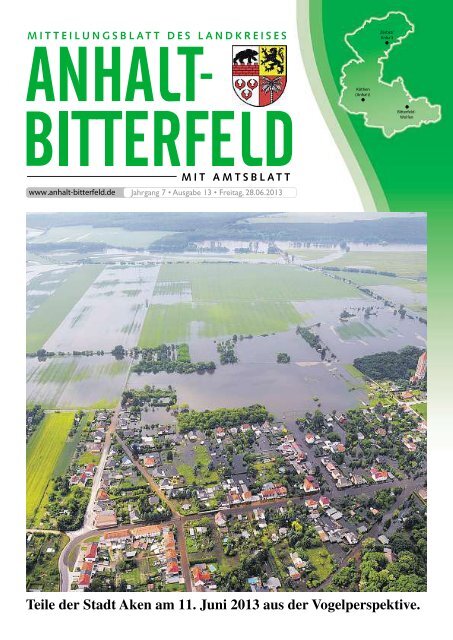 Ausgabe 13 vom 28. Juni 2013 - Landkreis Anhalt-Bitterfeld