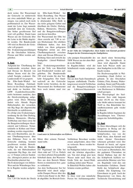 Ausgabe 13 vom 28. Juni 2013 - Landkreis Anhalt-Bitterfeld