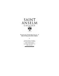 Paper 20 - Saint Anselm College