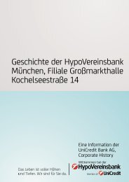 Geschichte der HypoVereinsbank München, Filiale Großmarkthalle ...