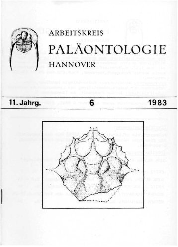 6 - Arbeitskreis Paläontologie Hannover