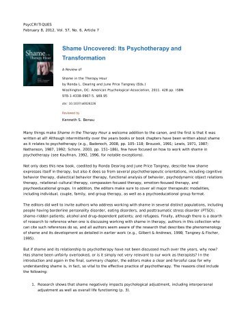 PDF, 46KB - American Psychological Association