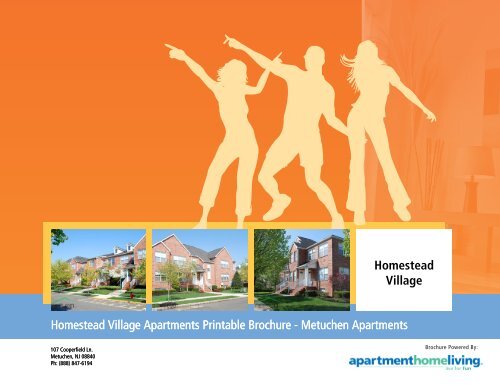 Homestead Village Apartments Printable Brochure - Metuchen ...