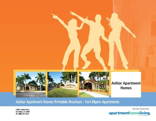 Ashlar Apartment Homes Printable Brochure - Apartments For Rent