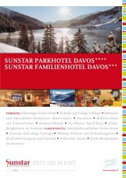 sunstar Parkhotel Davos sunstar Familienhotel Davos