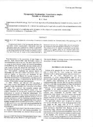 Mycoparasitic Relationships: Gonatobotrys simplex Parasitic on ...