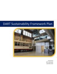 DART Sustainability Framework Plan - American Public ...