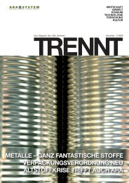 trennt 1/2009 - Altstoff Recycling Austria