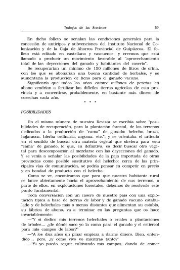 Posibilidades - Aranzadi