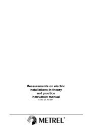 Measurements on electric Installations in theory and practice ...