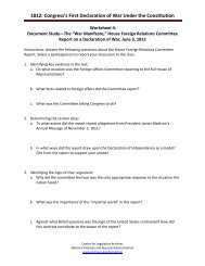 Worksheet 4 - National Archives and Records Administration