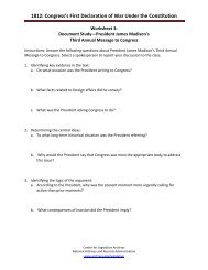 Worksheet 3 - National Archives and Records Administration