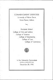 1942-12-20 University of Notre Dame Commencement ... - Archives
