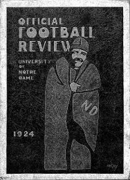 Notre Dame Football Review - 1924 - Archives - University of Notre ...