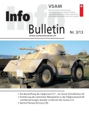 Bulletin Nr. 3/13 - Verein Schweizer Armeemuseum