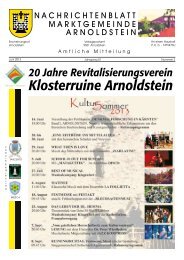 90. Geburtstag - Marktgemeinde Arnoldstein