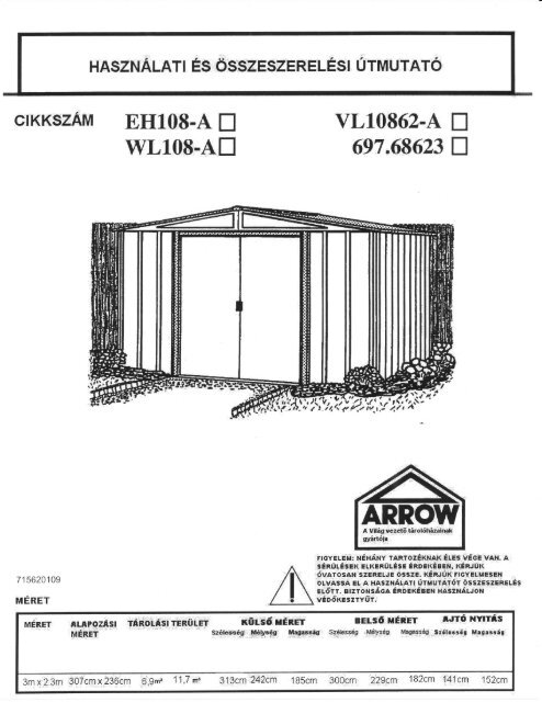 wL10s-Atr - Arrow Sheds