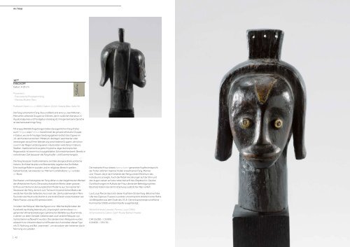 Deutsch / German - African Art Auctions