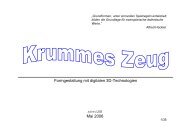 Krummes Ding -Zur Formgestaltung mit digitalen 3D-Technologien