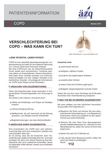 Exazerbation bei COPD - Arztbibliothek