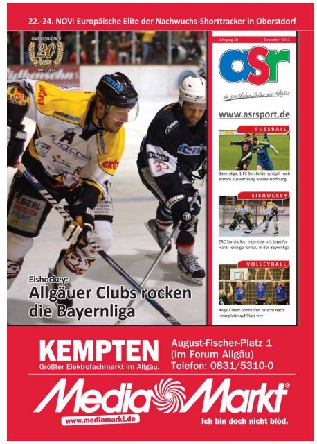 ASR Sport Ausgabe Dezember 2013 - Allgäu Sport Report