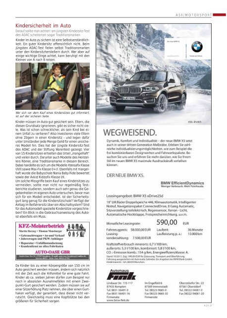 ASR Sport Ausgabe Dezember 2013 - Allgäu Sport Report