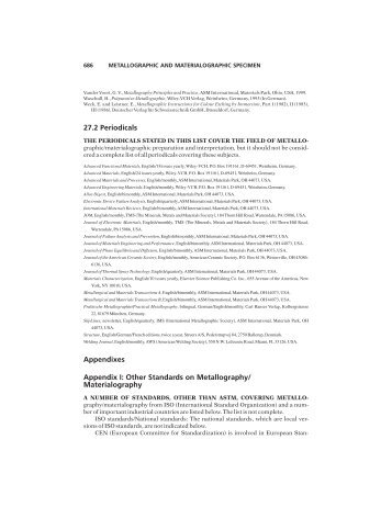 27.2 Periodicals Appendixes Appendix I - ASTM International