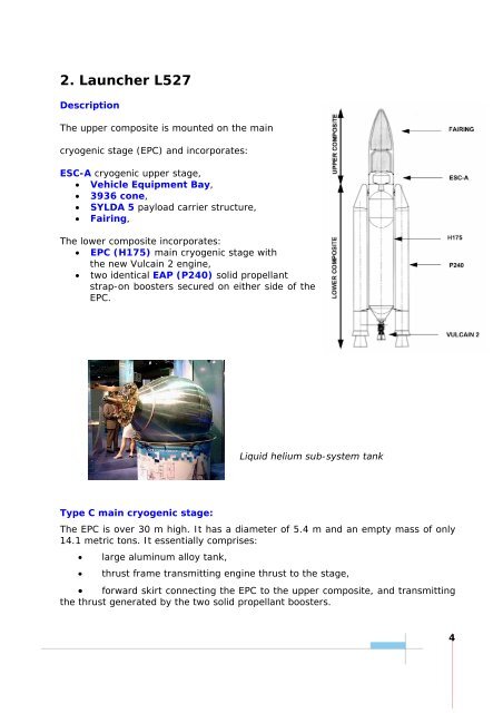 Data relating to Flight 170 by H. Lantéri - Astrium - EADS