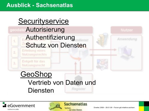 Wie lassen sich Geodatendienste einsetzen - Sachsenatlas